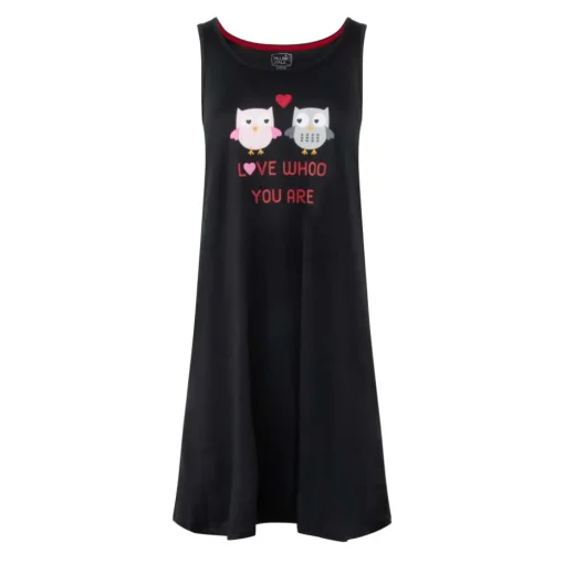Butter Soft Chemise Sleep Gown with Eye Mask