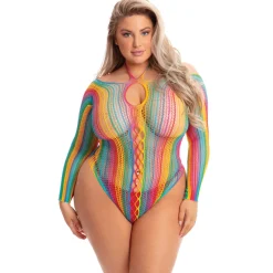 More Color Long Sleeve Bodysuit