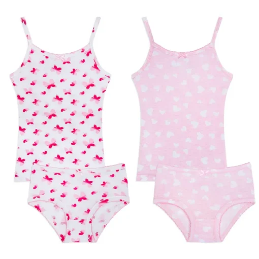 2 Pack Cotton Tank and Underwear Set