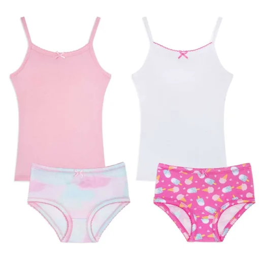 2 Pack Cotton Tank and Underwear Set
