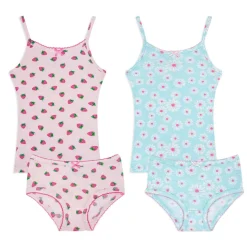 2 Pack Cotton Tank and Underwear Set