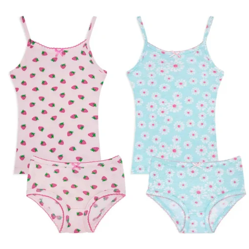 2 Pack Cotton Tank and Underwear Set