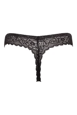 5 Pack Laser Cut No Show Invisible Thong Panties