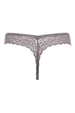 5 Pack Laser Cut No Show Invisible Thong Panties