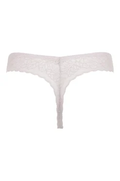 5 Pack Laser Cut No Show Invisible Thong Panties