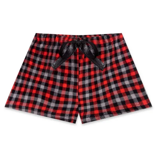 2-Pack Plush Fleece Pajama Shorts