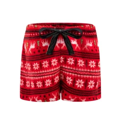 2-Pack Plush Fleece Pajama Shorts