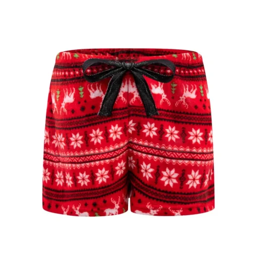 2-Pack Plush Fleece Pajama Shorts