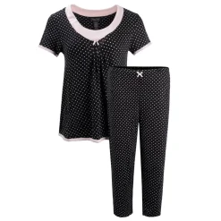2 Pack Rayon Spandex Capri Set
