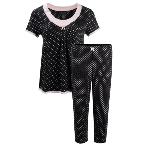 2 Pack Rayon Spandex Capri Set
