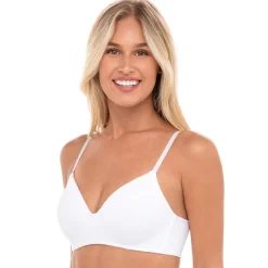 4 Pack Soft Foam Wireless T-Shirt Bra