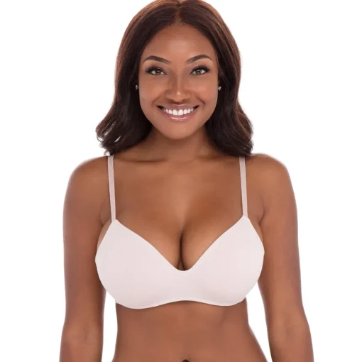 4 Pack Soft Foam Wireless T-Shirt Bra