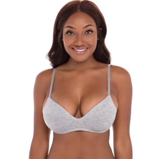 4 Pack Soft Foam Wireless T-Shirt Bra
