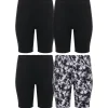 4 Pack Yummy Butter Soft Slim Fit Lounge Shorts