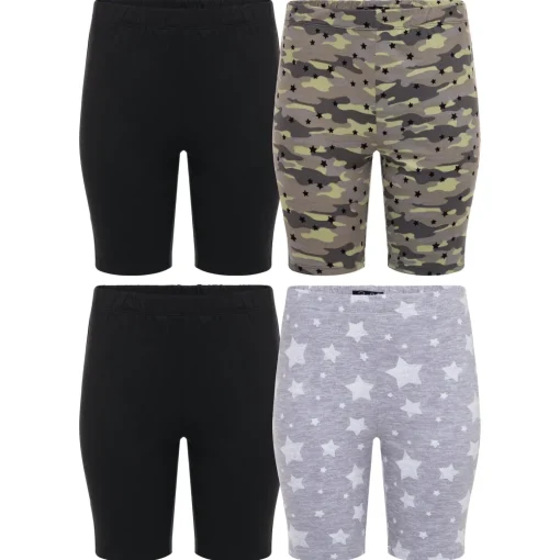 4 Pack Yummy Butter Soft Slim Fit Lounge Shorts