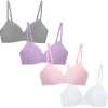 Soft Foam Wireless T-Shirt Bra - 4 Pack