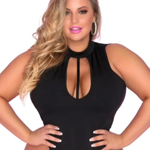 Taking Risks Choker Bodysuit