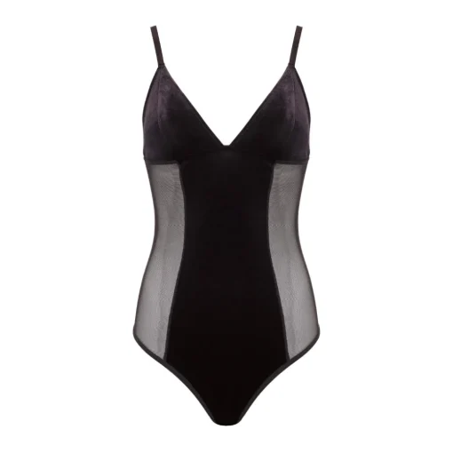 Velvet Unpadded Shapewear Bodysuit