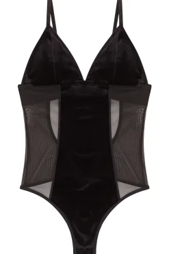 Velvet Unpadded Shapewear Bodysuit