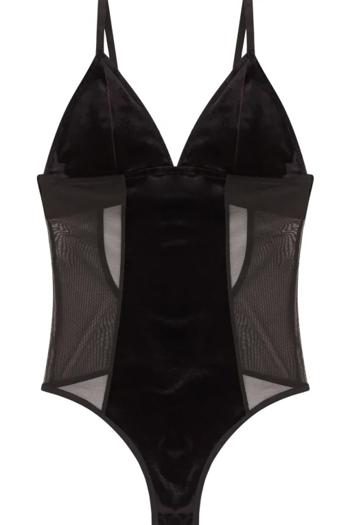 Velvet Unpadded Shapewear Bodysuit